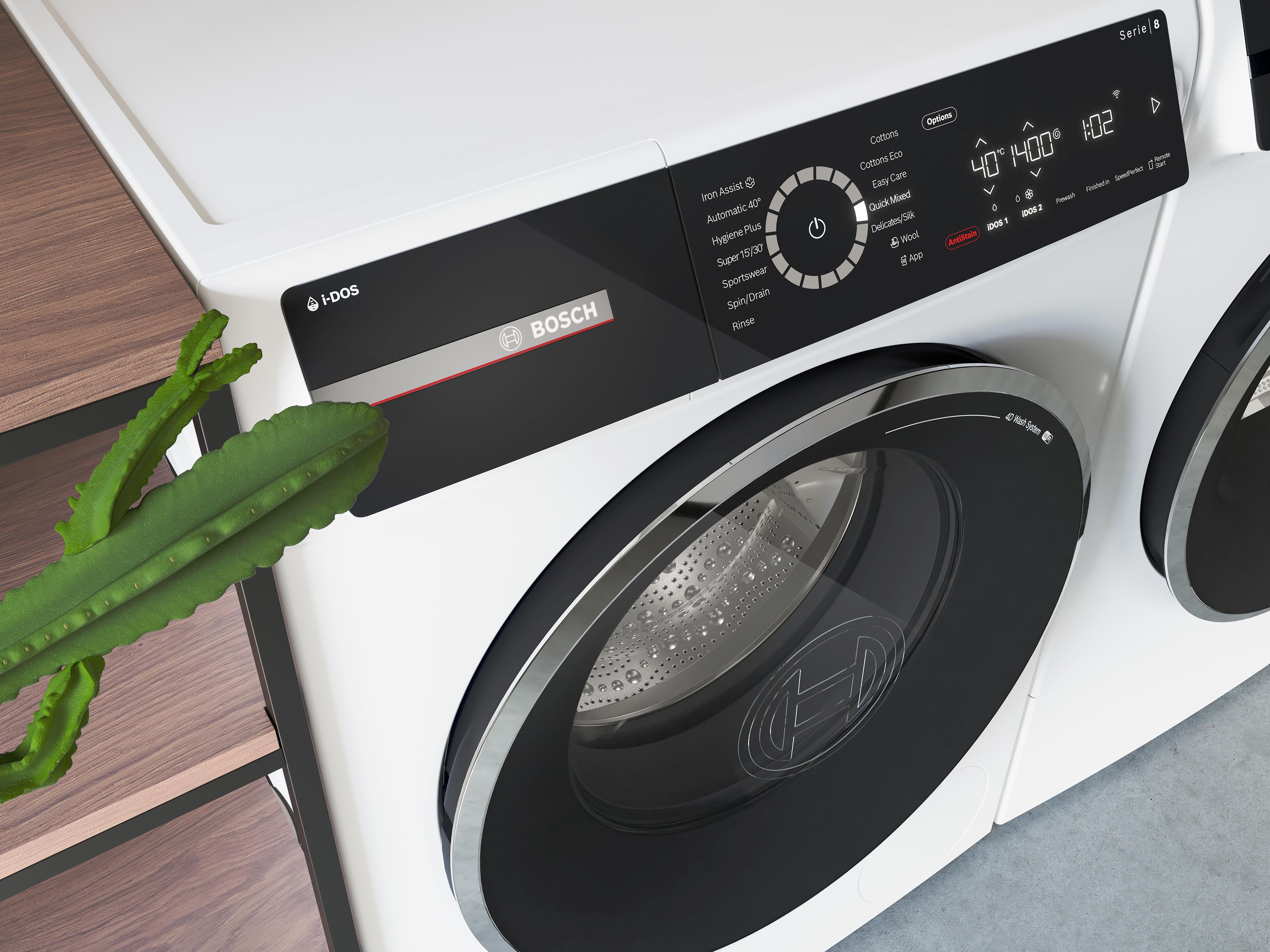 i-DOS: Tự động đo lường chính xác lượng bột giặt và nước