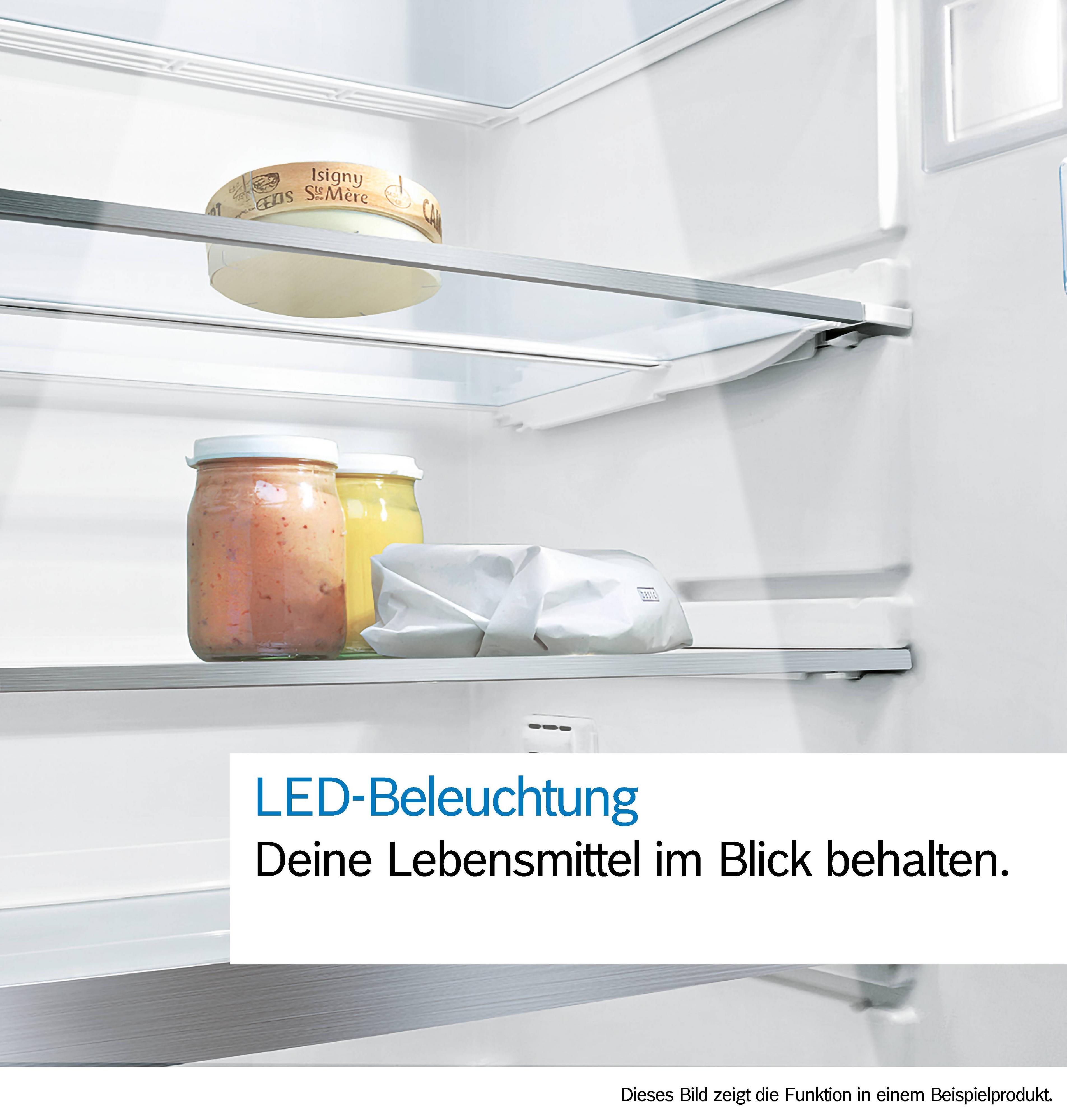 LED lighting: Giúp bạn dễ dàng quan sát thực phẩm bên trong.