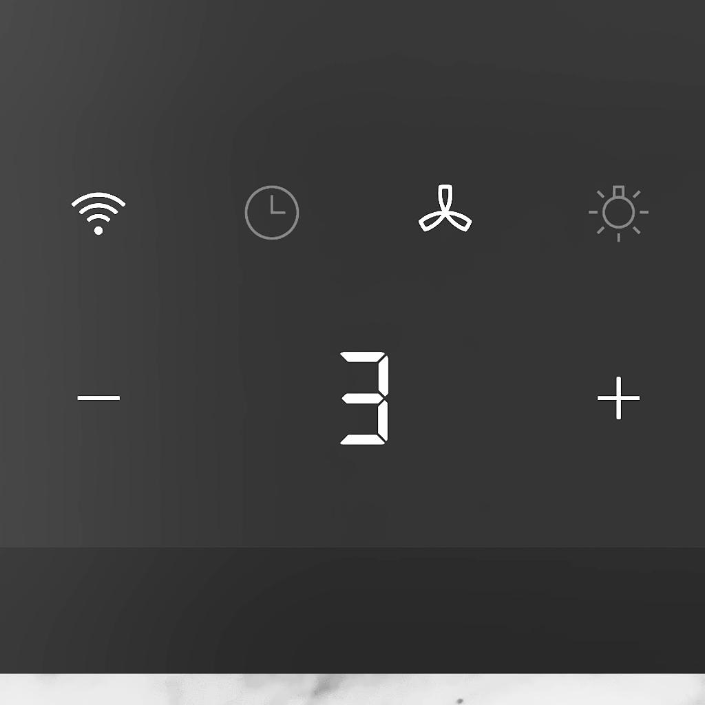 Quản lý thời gian nấu nướng và các chức năng của máy hút mùi một cách dễ dàng, tất cả chỉ trong một nơi.