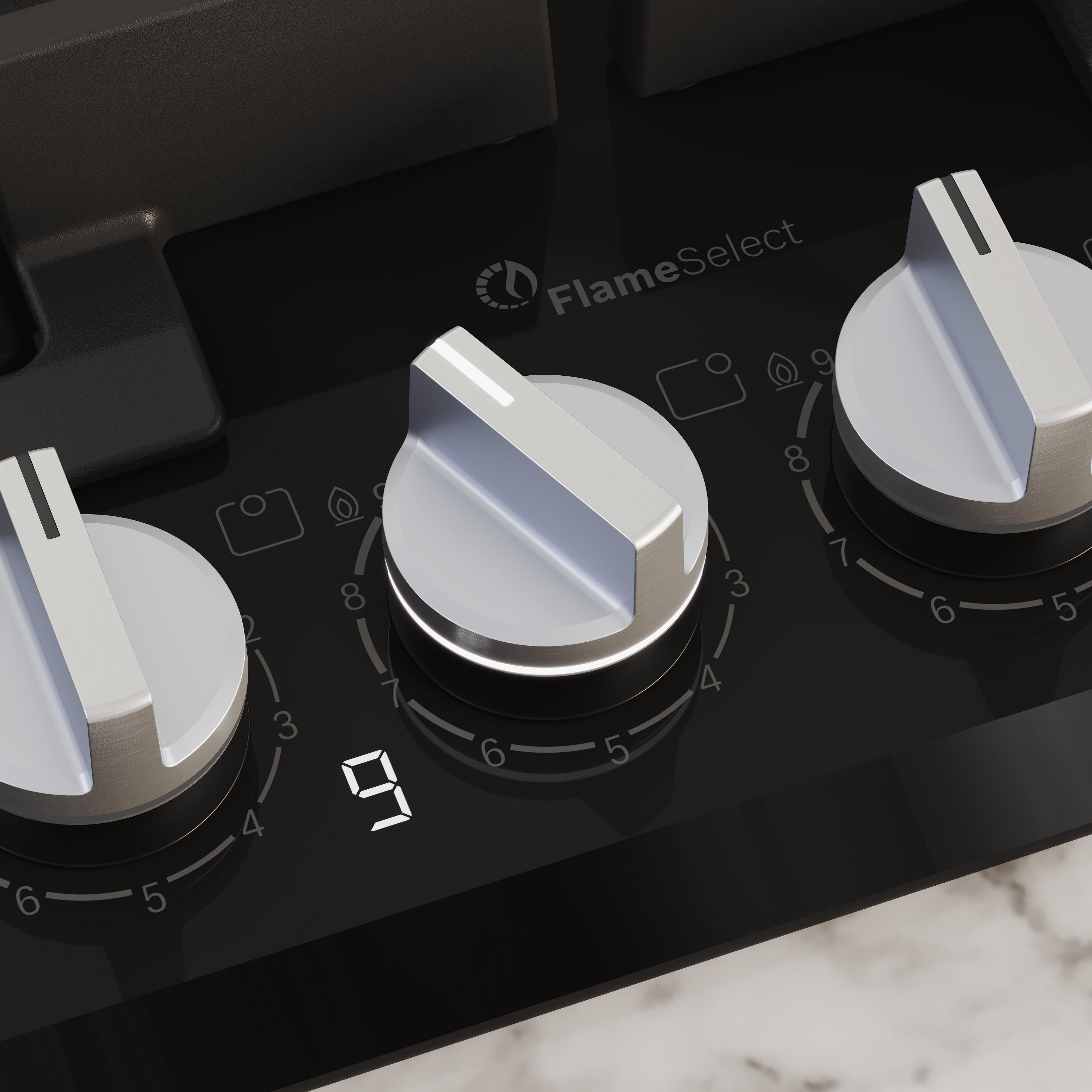 Dễ dàng nhận biết bếp đang bật hay tắt và mức công suất.