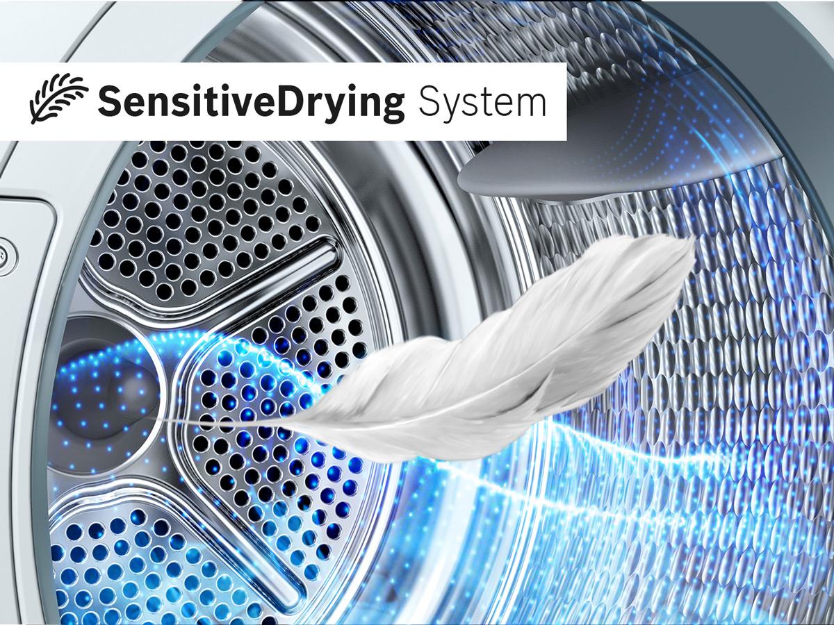 SensitiveDrying: Sấy khô nhẹ nhàng và chăm sóc mọi loại vải