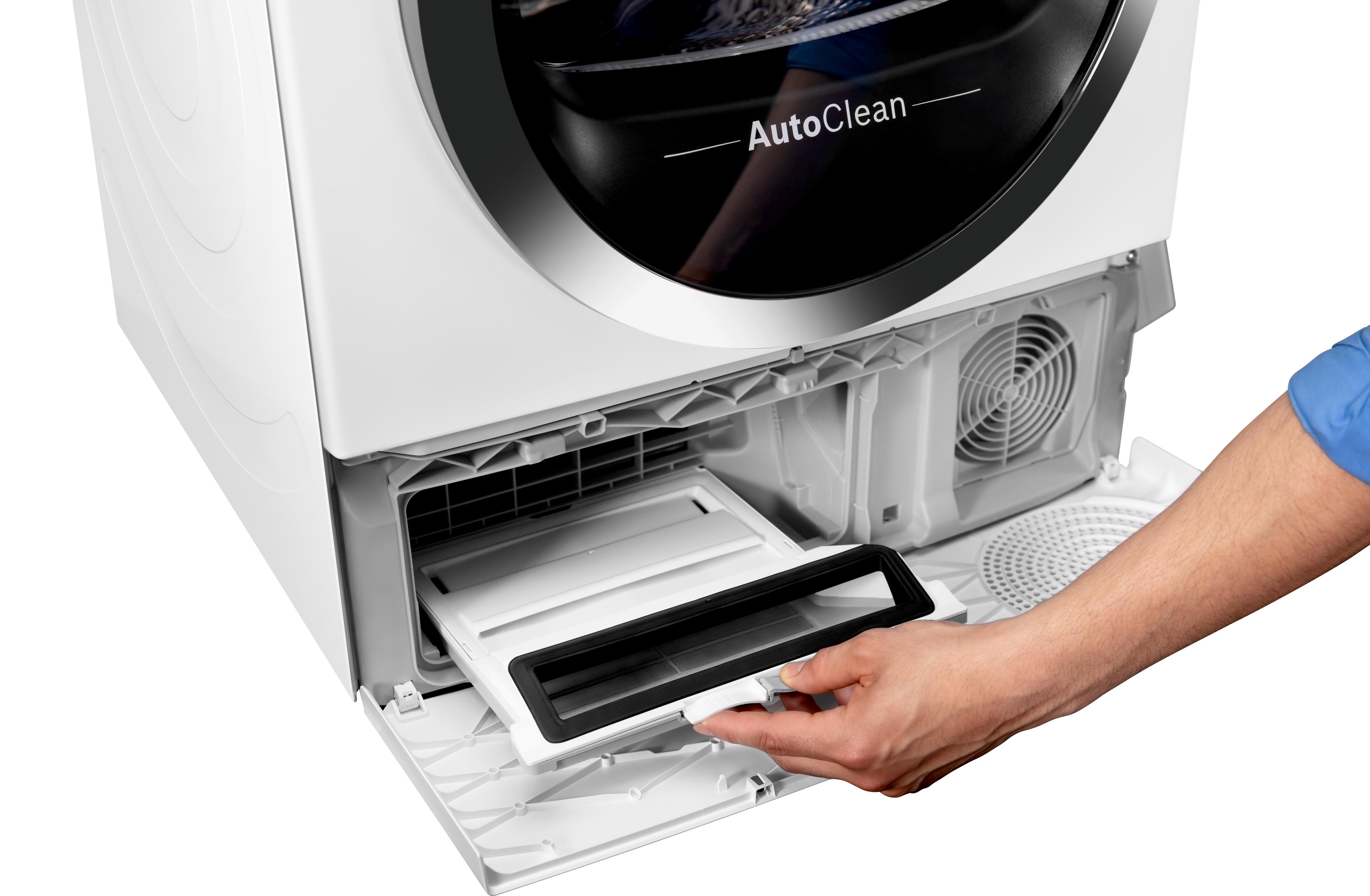 AutoClean: Không làm tơi lông sau mỗi lần giặt nhờ công nghệ loại bỏ lông tơ tự động AutoClean: Không làm tơi lông sau mỗi lần giặt nhờ công nghệ loại bỏ lông tơ tự động