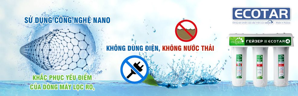Ecotar 4 khong dung dien khong nuoc thai khac phuc nhuoc diem may ro