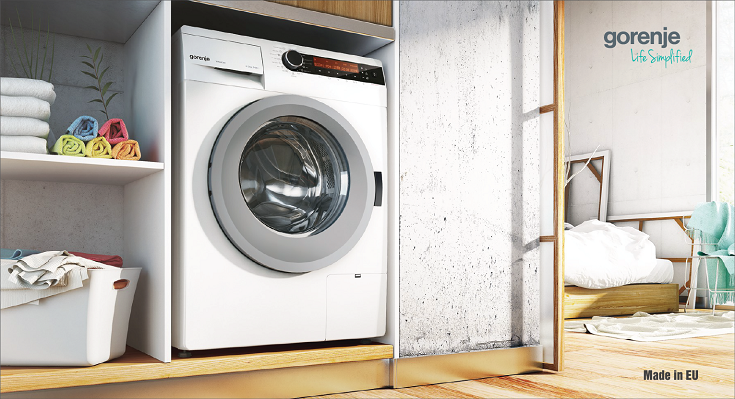 May giat gorenje Khong gian dep