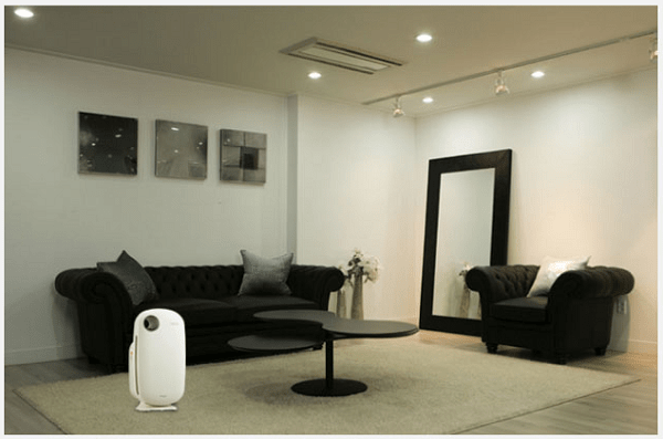 coway ap 0509dh thiet ke gon gang