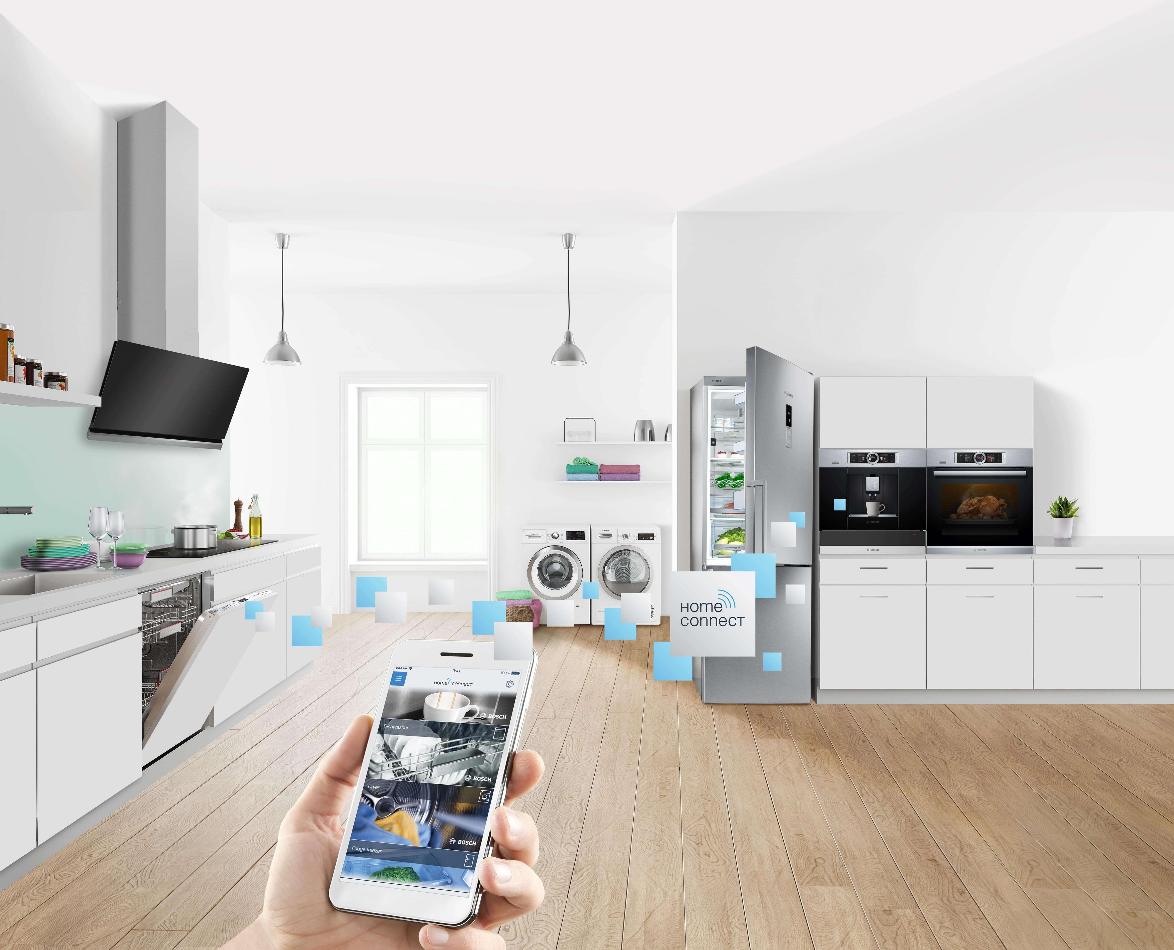 Home Connect: Điều khiển và giám sát từ xa Home Connect: Điều khiển và giám sát từ xa