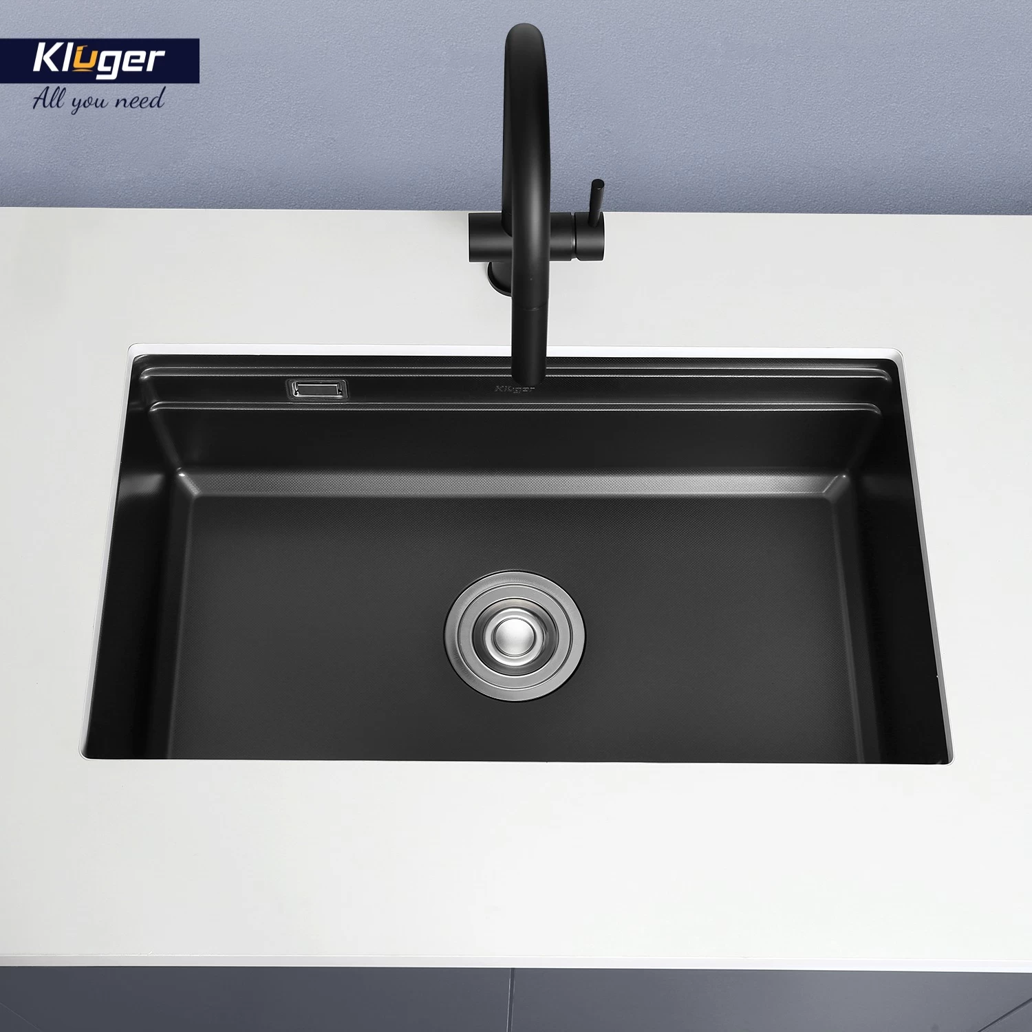 Chậu rửa Kluger KWU8161FB-S76 Plus