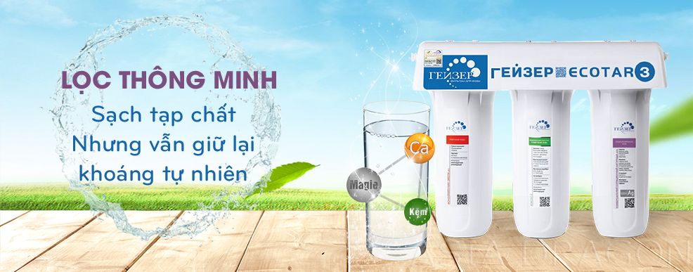 may loc ecotar loc thong minh giu lai khoang chat tu nhien trong nuoc