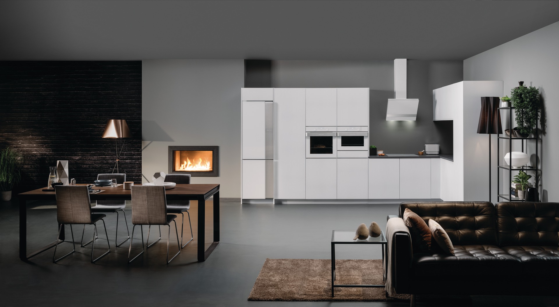 oraito17 ambient white kitchen