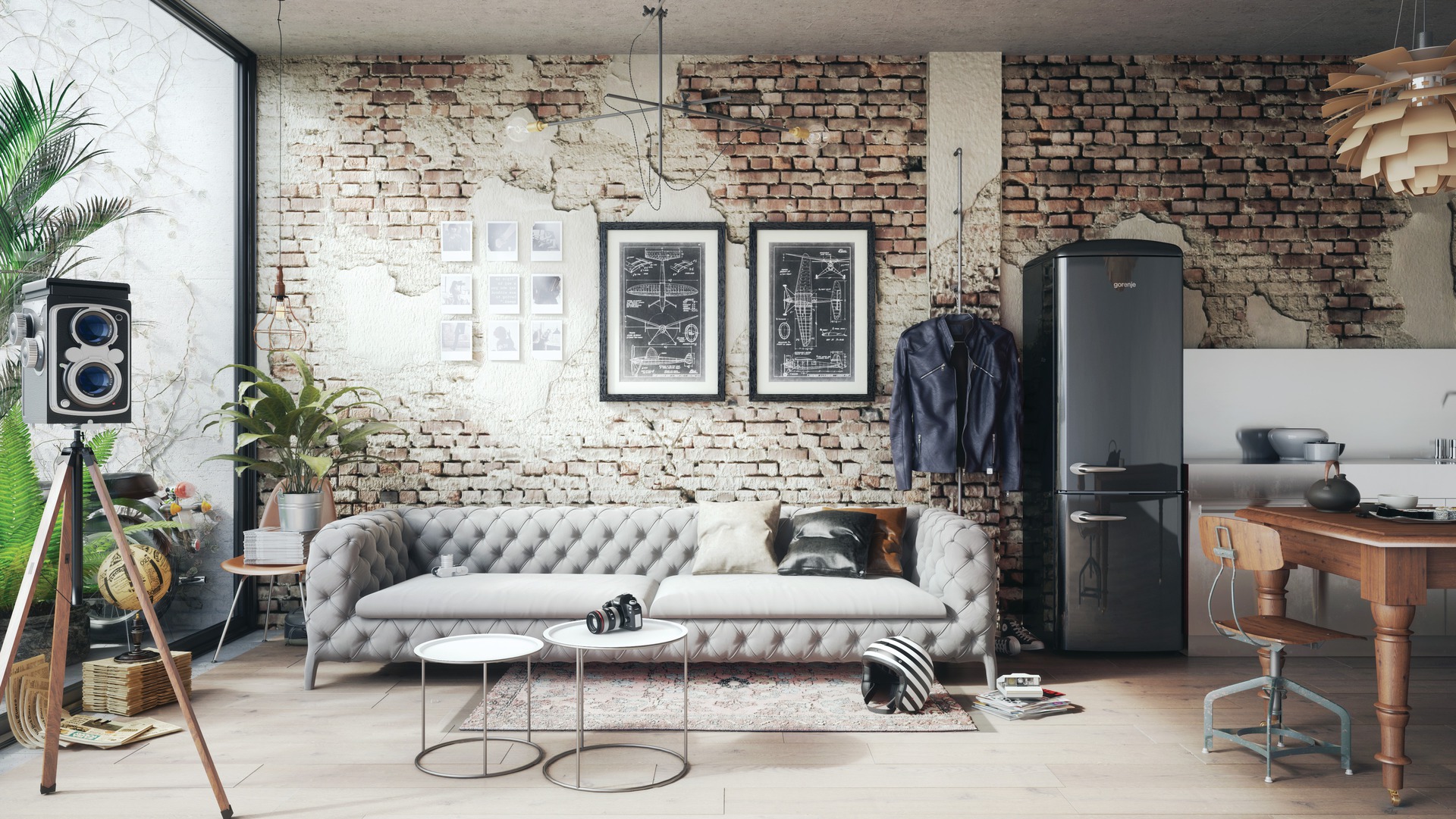 retro16 ambient chic black