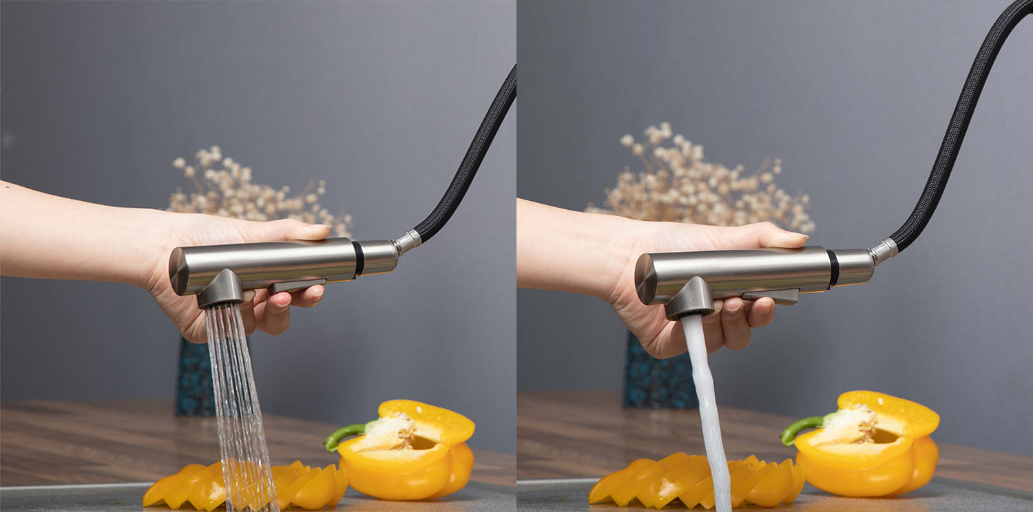 Đầu vòi phun chức năng kép Đầu vòi phun chức năng kép