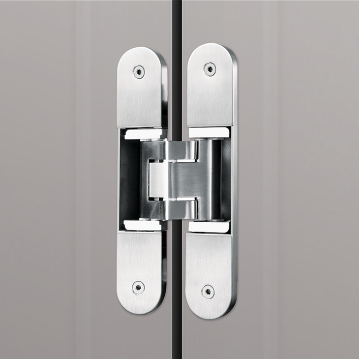 Bản lề âm FRH120 chống cháy Inox 304 màu bạc tải trọng ≤120kg Hafele 927.03.090