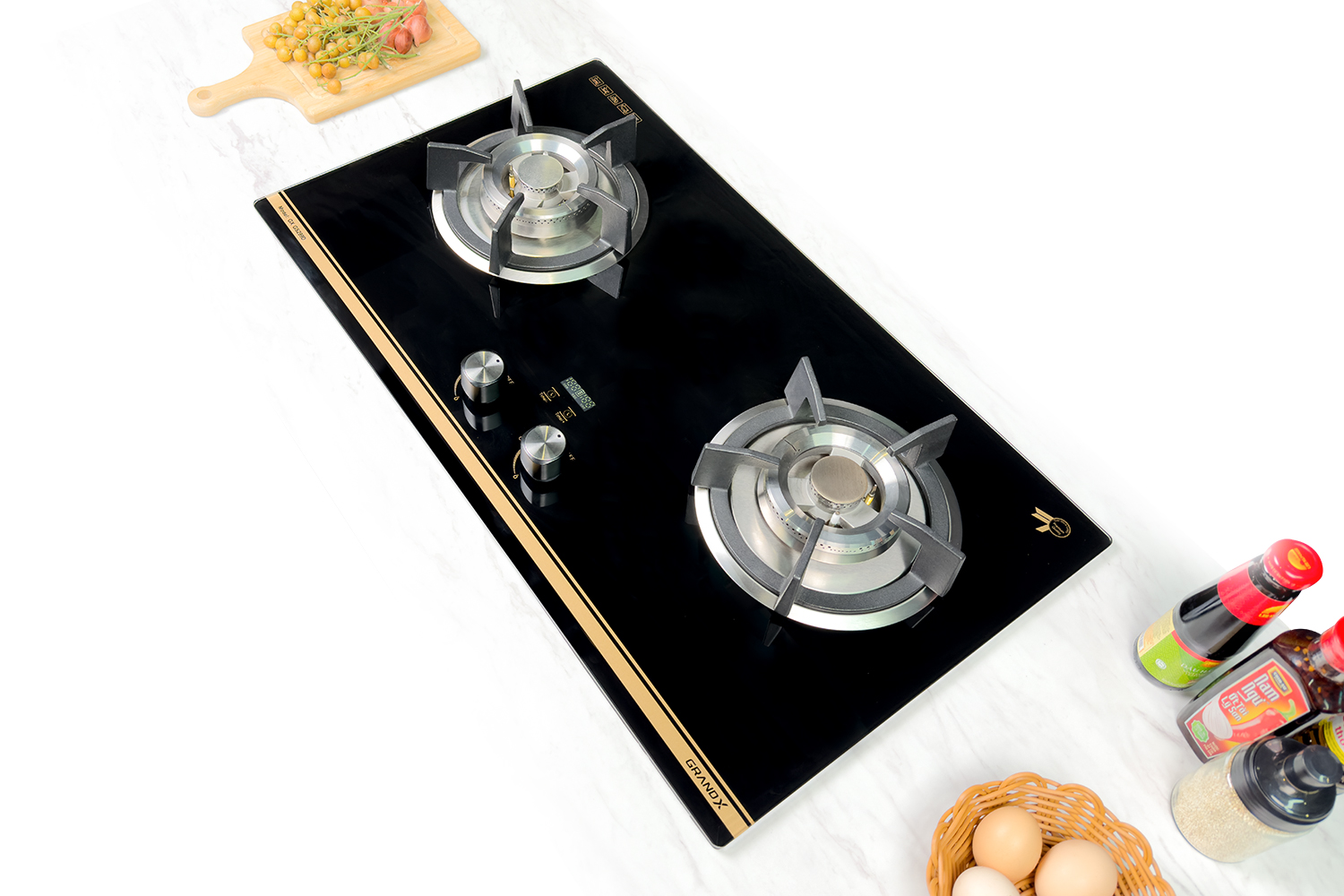 Núm vặn điều chỉnh mức độ lửa cho phù hợp Núm vặn điều chỉnh mức độ lửa cho phù hợp