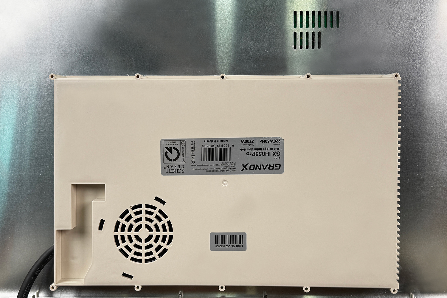 Bếp từ 2 vùng nấu GrandX GX IH855Pro | GX IH855XPro sử dụng quạt tản nhiệt Turbo Roll Electric Fan làm mát nhanh, giảm tiếng ồn Bếp từ 2 vùng nấu GrandX GX IH855Pro | GX IH855XPro sử dụng quạt tản nhiệt Turbo Roll Electric Fan làm mát nhanh, giảm tiếng ồn