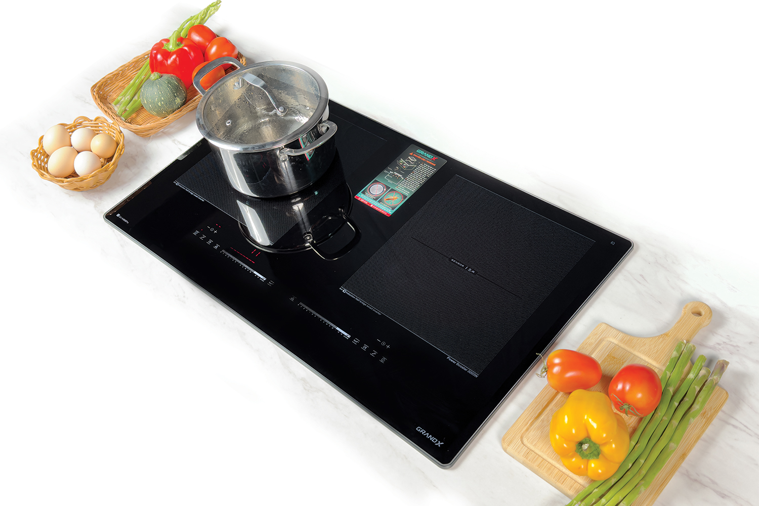 Với công nghệ biến tần Half Bridge Smart INVERTER vượt trội, bếp từ GrandX GX IH868Pro | GX IH868XPro có khả năng ủ ấm ở các mức nhiệt độ theo ý muốn Với công nghệ biến tần Half Bridge Smart INVERTER vượt trội, bếp từ GrandX GX IH868Pro | GX IH868XPro có khả năng ủ ấm ở các mức nhiệt độ theo ý muốn