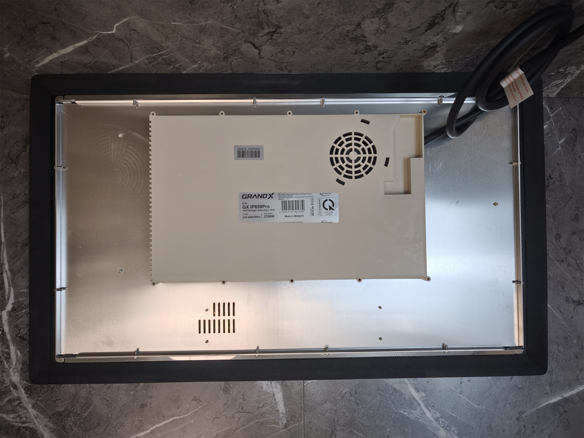 Bếp từ 2 vùng nấu GrandX GX IP859Pro sử dụng quạt tản nhiệt Turbo Roll Electric Fan làm mát nhanh, giảm tiếng ồn Bếp từ 2 vùng nấu GrandX GX IP859Pro sử dụng quạt tản nhiệt Turbo Roll Electric Fan làm mát nhanh, giảm tiếng ồn