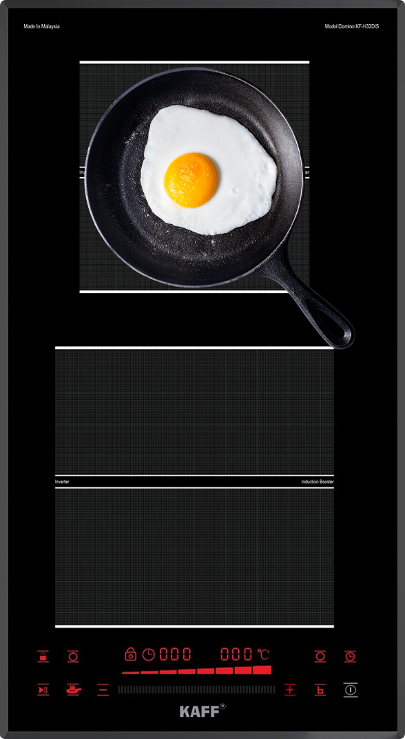 Bếp từ Kaff KF-H33DIS trang bị nhiều tiện ích hữu dụng giúp việc nấu ăn trở lên nhanh chóng và dễ dàng hơn. Bếp từ Kaff KF-H33DIS trang bị nhiều tiện ích hữu dụng giúp việc nấu ăn trở lên nhanh chóng và dễ dàng hơn.