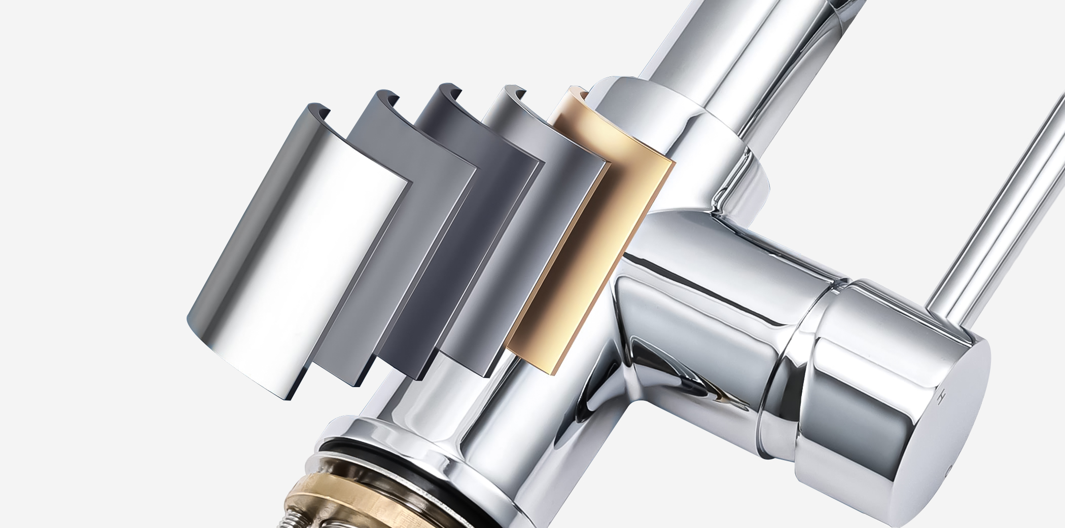 Bề mặt hoàn thiện của vòi rửa Kluger KLF0030S mang đến khả năng dễ dàng làm sạch, chống trầy xước và ăn mòn, kháng khuẩn và chống vi khuẩn. Bề mặt hoàn thiện của vòi rửa Kluger KLF0030S mang đến khả năng dễ dàng làm sạch, chống trầy xước và ăn mòn, kháng khuẩn và chống vi khuẩn.