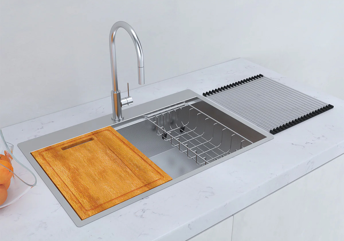 Chậu rửa nhà bếp 1 hố Inox 304 bề mặt vân nổi | Hafele WS R0 HS24-SSN1S-7650 | 567.20.627 | 760 x 500 (mm) Chậu rửa nhà bếp 1 hố Inox 304 bề mặt vân nổi | Hafele WS R0 HS24-SSN1S-7650 | 567.20.627 | 760 x 500 (mm)