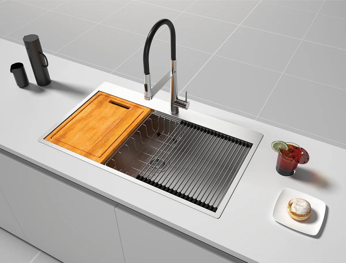 Chậu rửa nhà bếp 1 hố Inox 304 bề mặt vân nổi | Hafele WS R0 HS24-SSN1S-8650 | 567.20.637 | 860 x 500 (mm) Chậu rửa nhà bếp 1 hố Inox 304 bề mặt vân nổi | Hafele WS R0 HS24-SSN1S-8650 | 567.20.637 | 860 x 500 (mm)