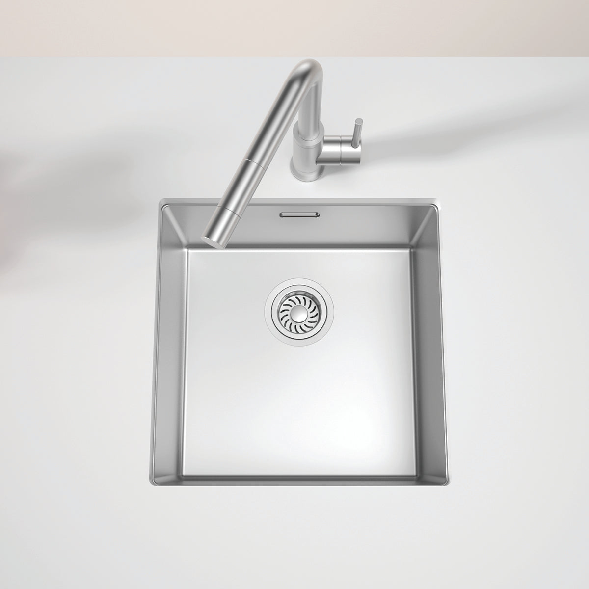 Chậu rửa nhà bếp 1 hố Inox 304 | Hafele Satin R10 HS24-SSN1S-440 | 567.24.447 | 440 x 440 (mm) Chậu rửa nhà bếp 1 hố Inox 304 | Hafele Satin R10 HS24-SSN1S-440 | 567.24.447 | 440 x 440 (mm)