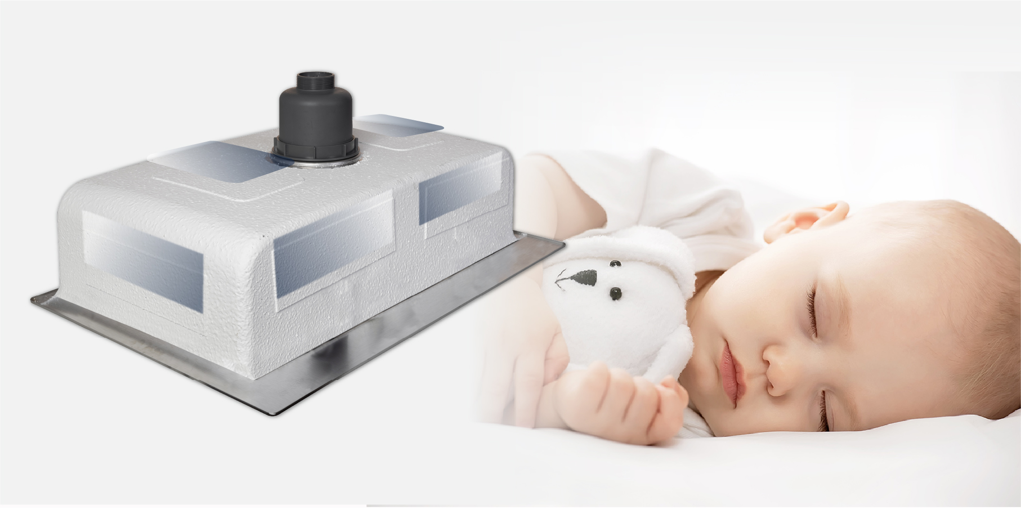 Lớp đệm cao su được đặt dưới chậu rửa Kluger KG7644FS Basic nhằm giảm tiếng ồn gây ra khi rửa bát hoặc sử dụng nước trong chậu. Lớp đệm cao su được đặt dưới chậu rửa Kluger KG7644FS Basic nhằm giảm tiếng ồn gây ra khi rửa bát hoặc sử dụng nước trong chậu.