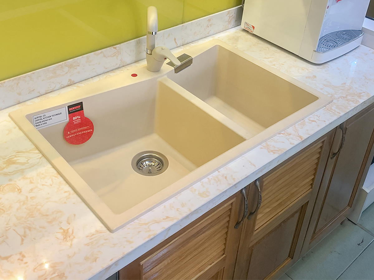 Chậu rửa Carysil LMC5-18 - Hình ảnh thực tế chậu rửa Carysil LMC5-18 Chậu rửa Carysil LMC5-18 - Hình ảnh thực tế chậu rửa Carysil LMC5-18