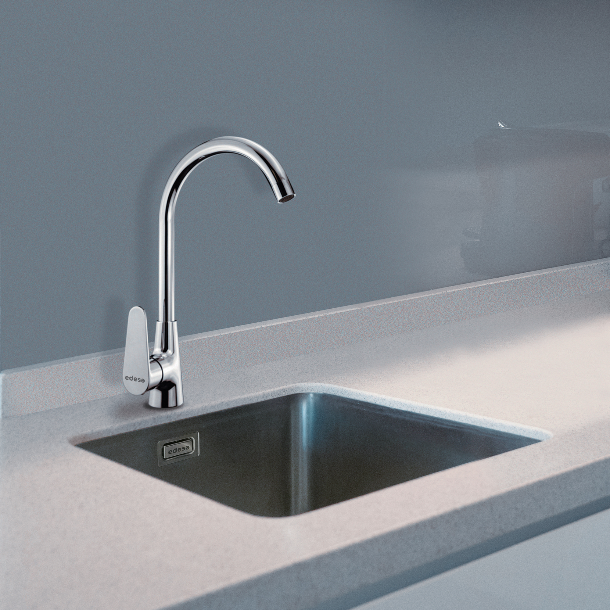 Chậu rửa Edesa MAKALU BE 40X40 1C R-10