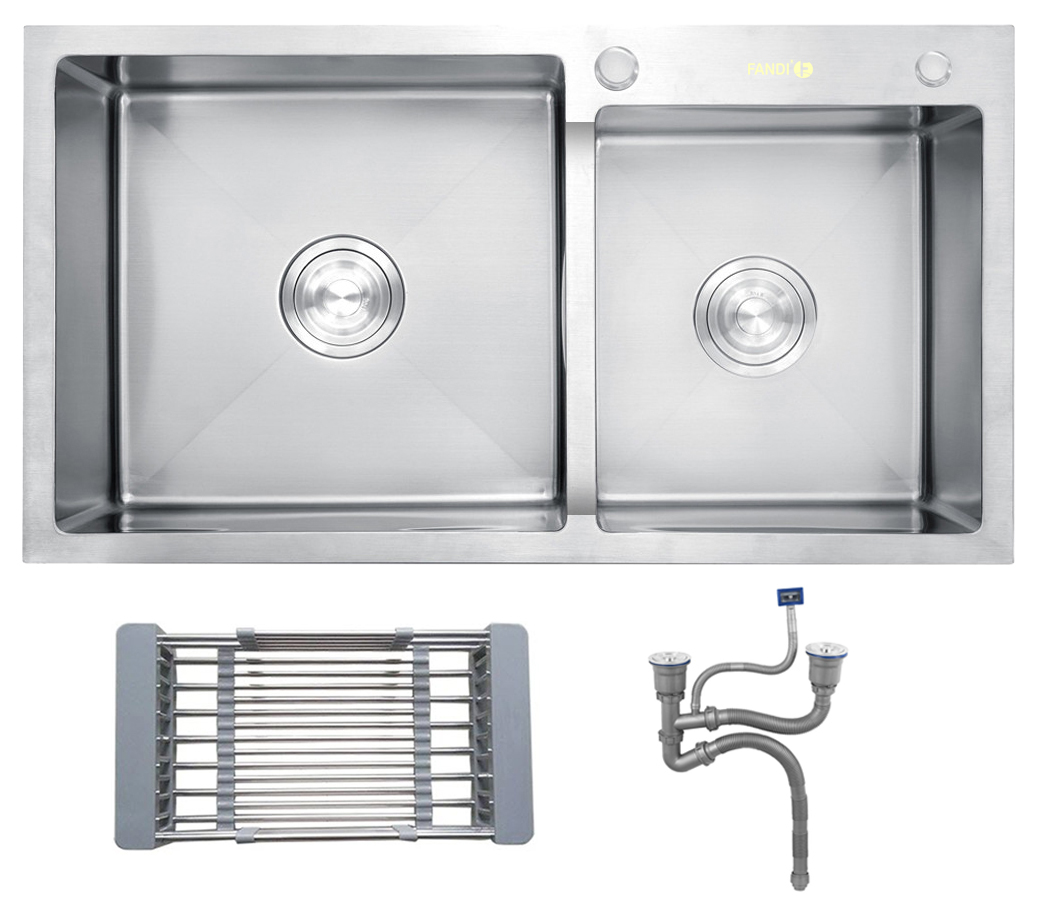 Chậu rửa Fandi FD-HM8245L - Trọn bộ sản phẩm Chậu rửa Fandi FD-HM8245L - Trọn bộ sản phẩm