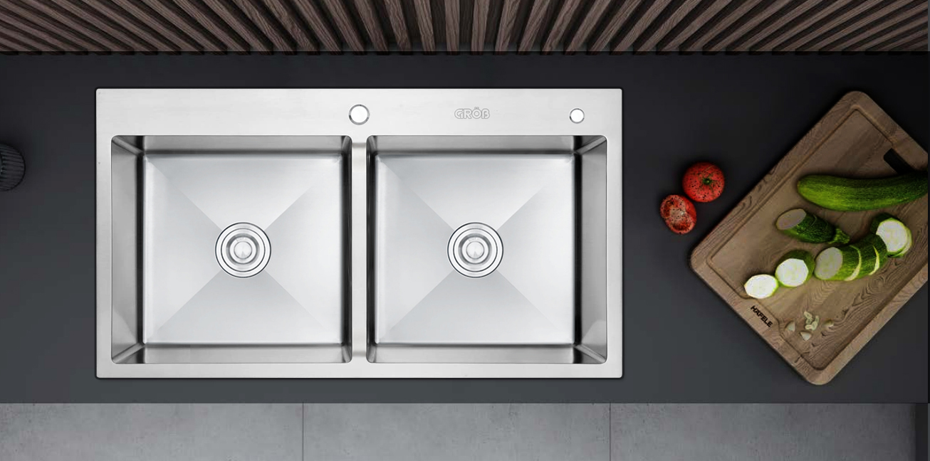 Chậu rửa Grob GS304-8245CC Chậu rửa Grob GS304-8245CC