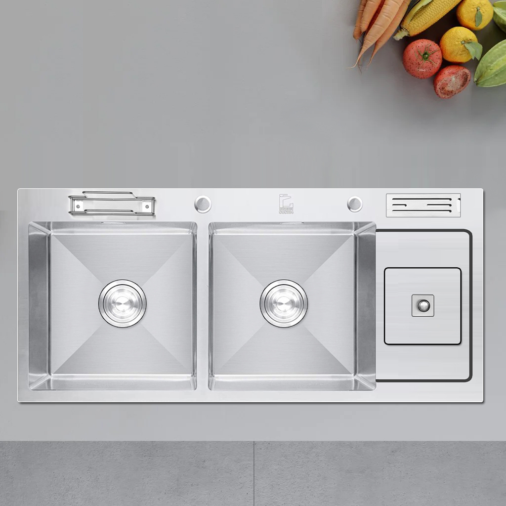 Chậu rửa Roslerer RL04-10045HR - Lắp dương mặt đá Chậu rửa Roslerer RL04-10045HR - Lắp dương mặt đá