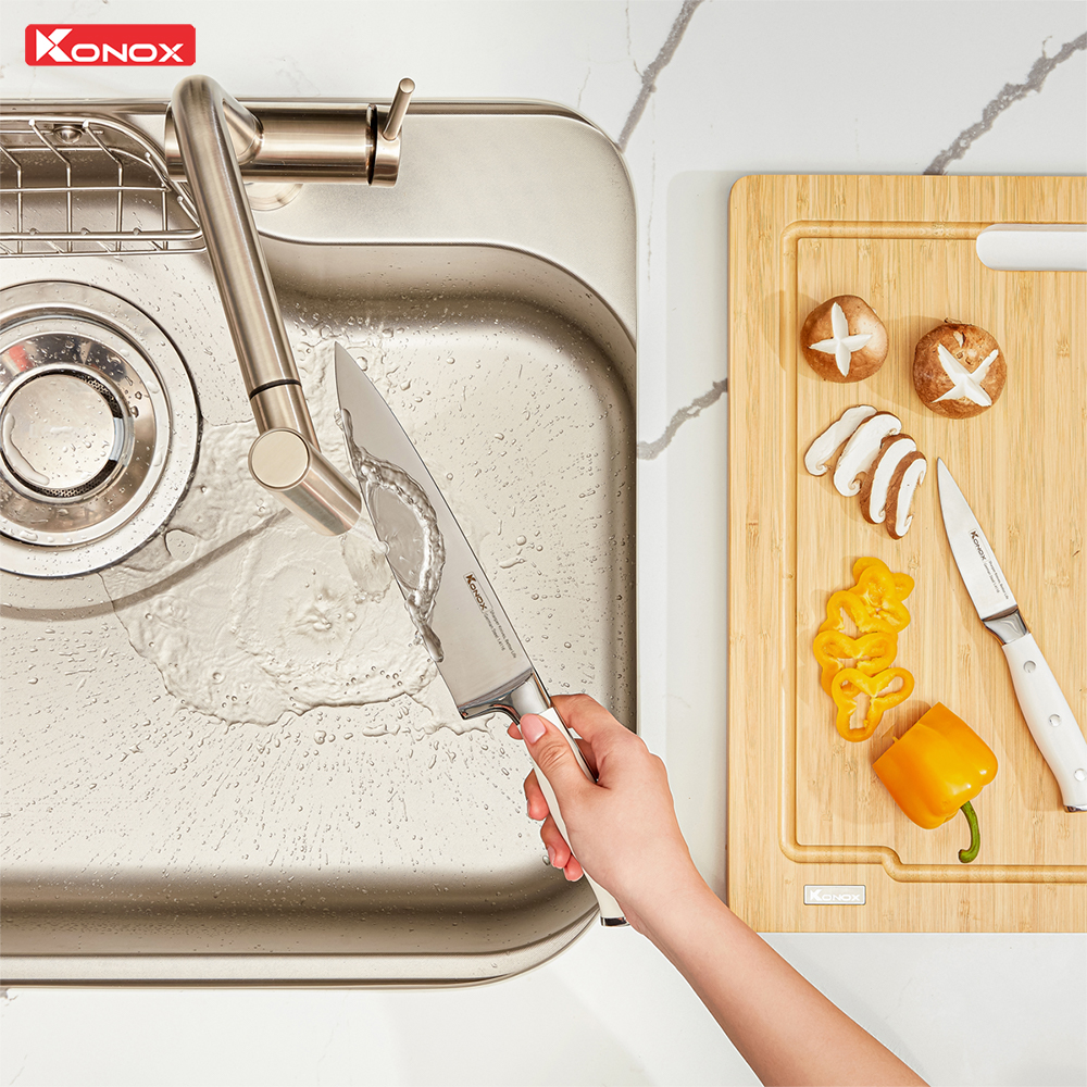 Bộ dao làm bếp cao cấp 7 món Konox Gouter