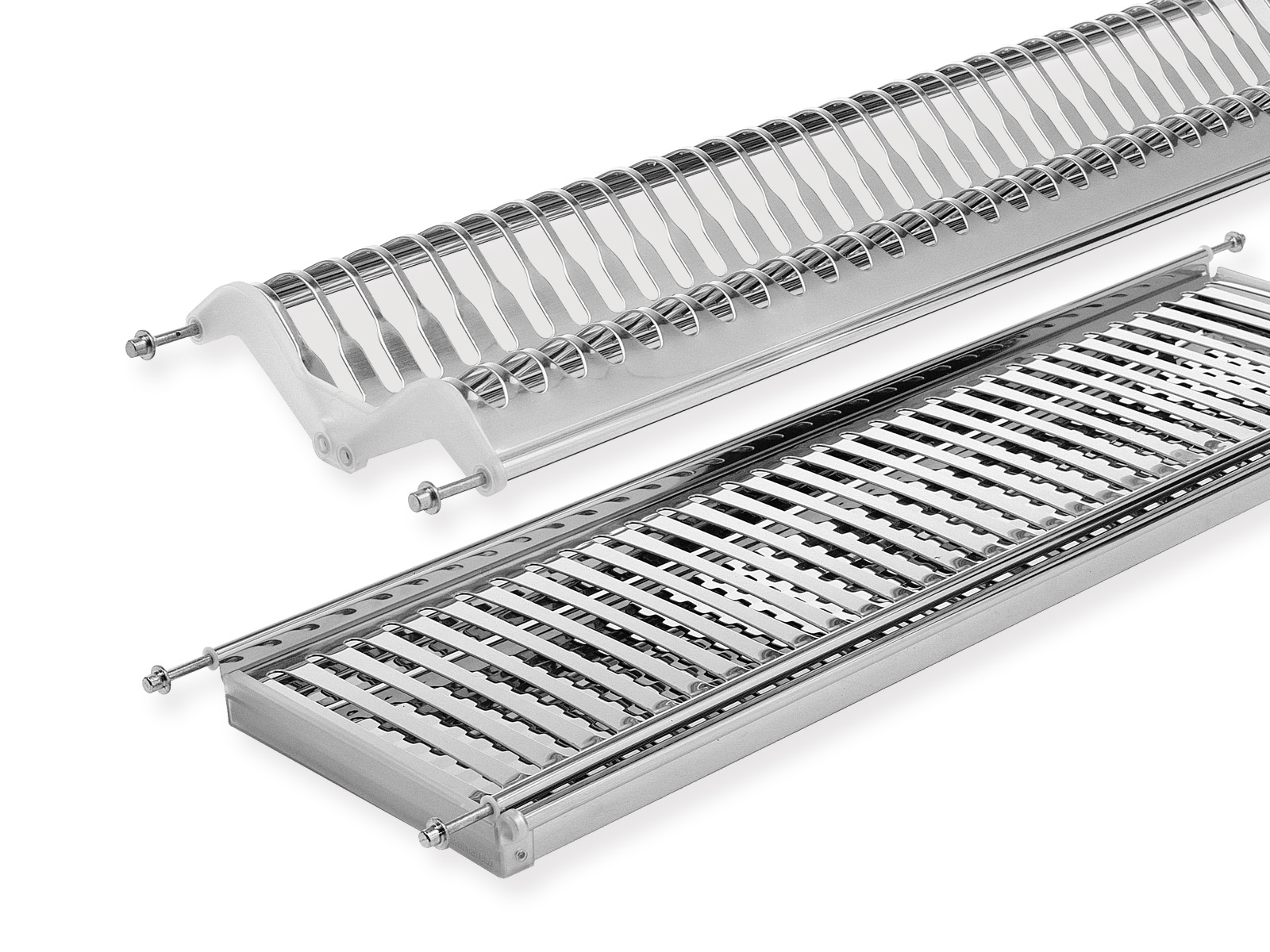 Giá bát đĩa cố định 2 tầng Inox 304 chữ V 600mm Eurogold EP160 | EUV8660 | EUV8660VX