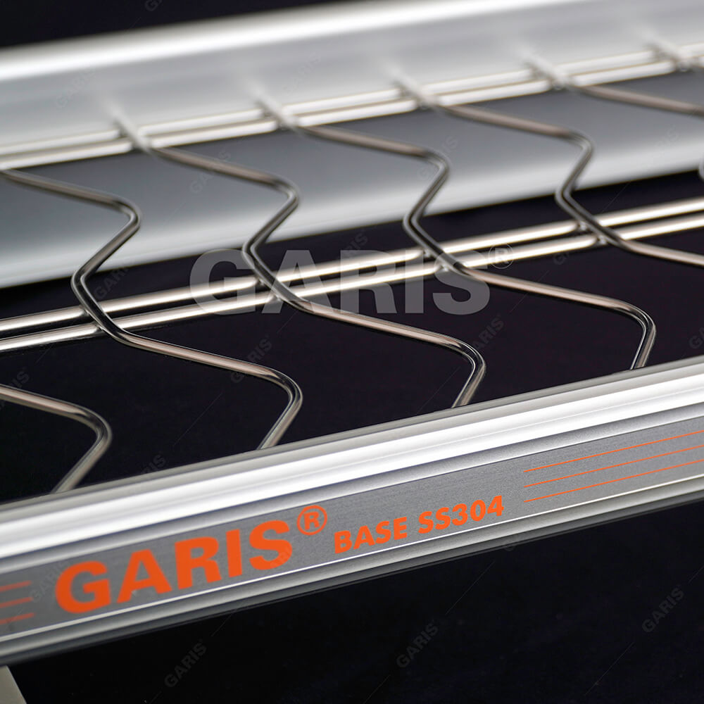 Giá bát đĩa cố định 3 tầng Garis GB07.90E có phần rổ úp được làm từ chất liệu INOX SUS304 dạng nan tròn theo tiêu chuẩn công nghệ Châu Âu. Giá bát đĩa cố định 3 tầng Garis GB07.90E có phần rổ úp được làm từ chất liệu INOX SUS304 dạng nan tròn theo tiêu chuẩn công nghệ Châu Âu.