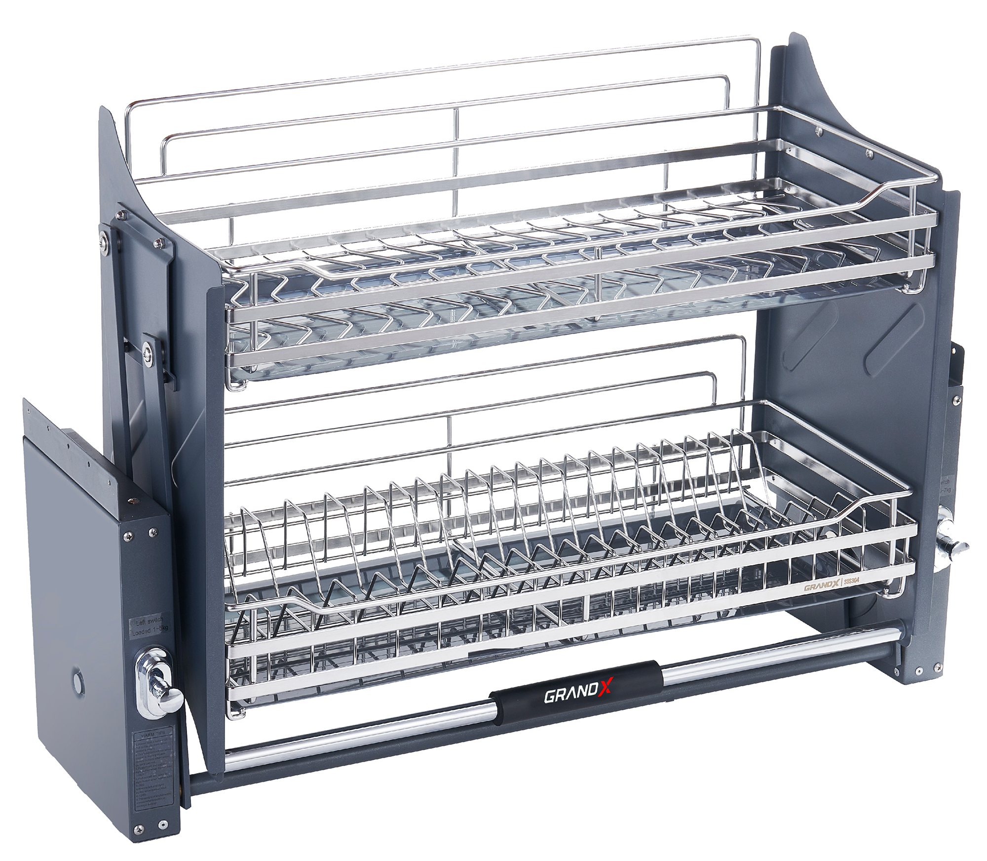 Giá bát đĩa di động GrandX XL.70S sẽ mang lại cho bạn những trải nghiệm tuyệt vời nhất trong chính căn bếp nhà mình Giá bát đĩa di động GrandX XL.70S sẽ mang lại cho bạn những trải nghiệm tuyệt vời nhất trong chính căn bếp nhà mình