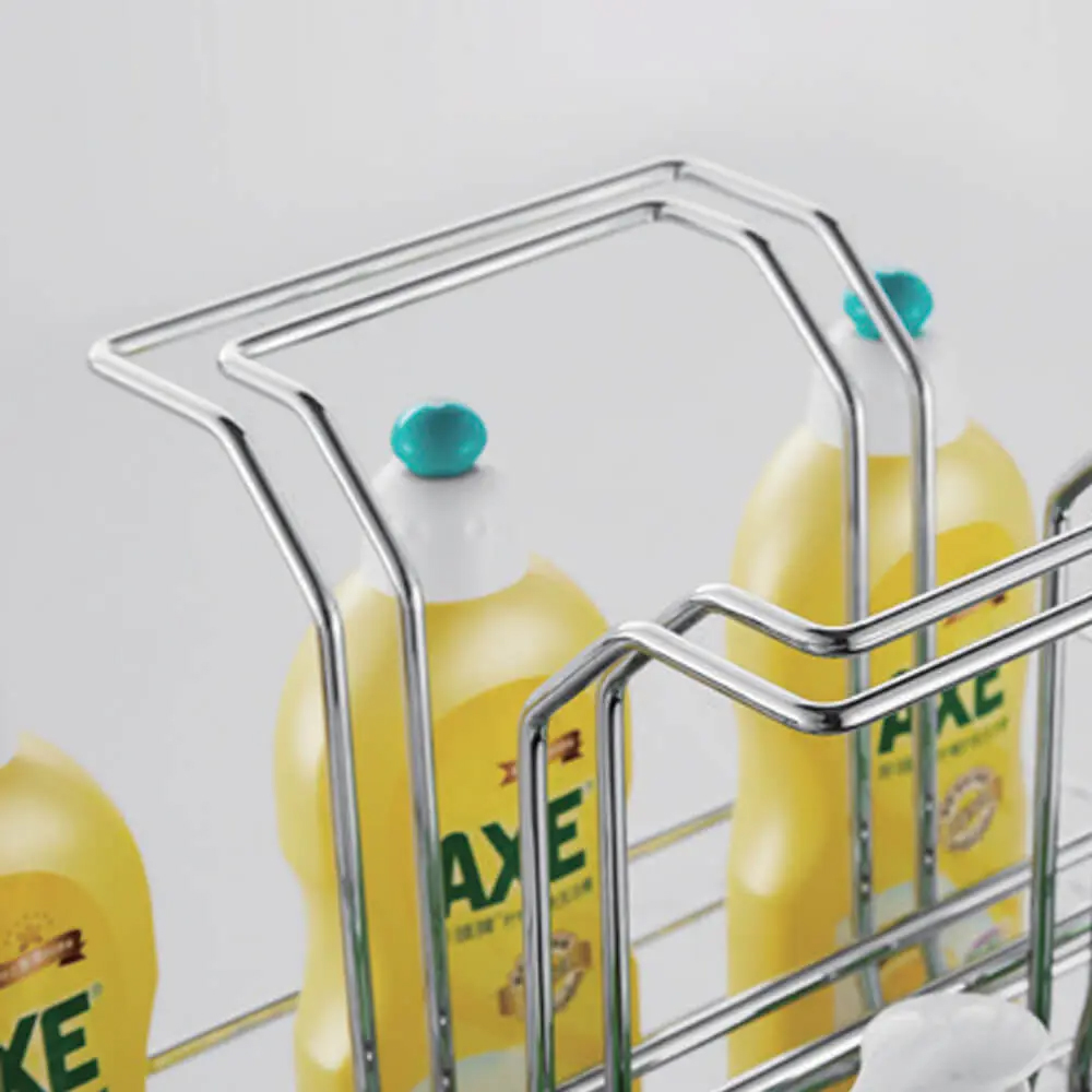 Giá đựng chai lọ tẩy rửa Eurogold EPSL300 được sản xuất bằng chất liệu INOX SUS304 cao cấp sáng bóng, chỉ cần lau nhẹ bằng khăn ướt là có thể dễ dàng vệ sinh. Giá đựng chai lọ tẩy rửa Eurogold EPSL300 được sản xuất bằng chất liệu INOX SUS304 cao cấp sáng bóng, chỉ cần lau nhẹ bằng khăn ướt là có thể dễ dàng vệ sinh.