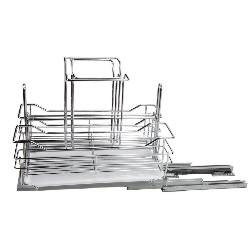 Giá đựng chai lọ tẩy rửa Inox 304 nan tròn 350mm Eurogold EPSL300