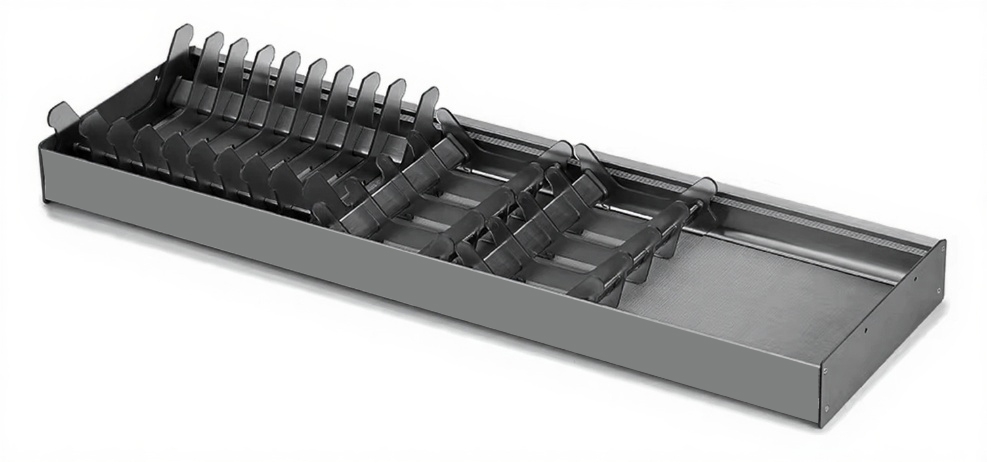 Giá nâng hạ đa năng hợp kim nhôm màu ghi đậm 600mm Eurogold EUM9160G có thiết kế khá nhỏ gọn, giúp bạn tận dụng được tối không gian lưu trữ hệ tủ bếp trên Giá nâng hạ đa năng hợp kim nhôm màu ghi đậm 600mm Eurogold EUM9160G có thiết kế khá nhỏ gọn, giúp bạn tận dụng được tối không gian lưu trữ hệ tủ bếp trên