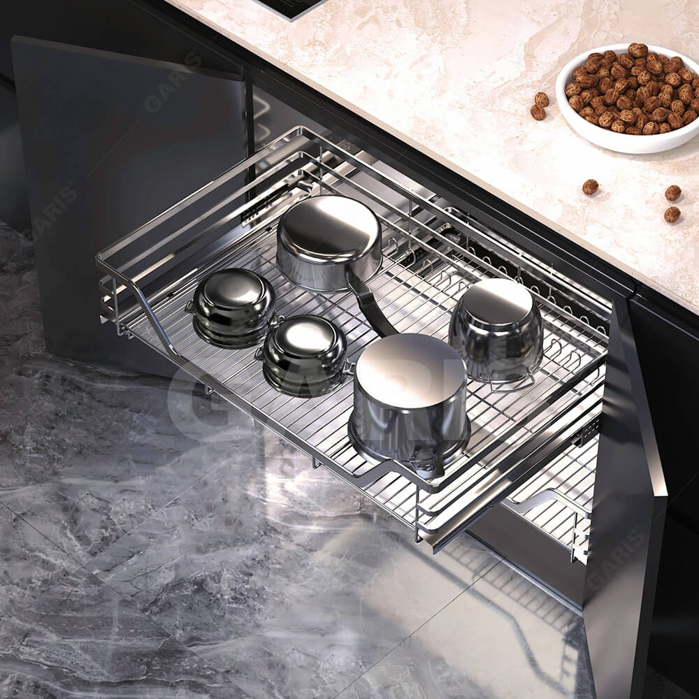 Giá xoong nồi Inox 304 nan dẹt mạ Chrome cánh mở Garis GP04C sẽ mang lại cho bạn những trải nghiệm tuyệt vời nhất trong chính căn bếp nhà mình Giá xoong nồi Inox 304 nan dẹt mạ Chrome cánh mở Garis GP04C sẽ mang lại cho bạn những trải nghiệm tuyệt vời nhất trong chính căn bếp nhà mình