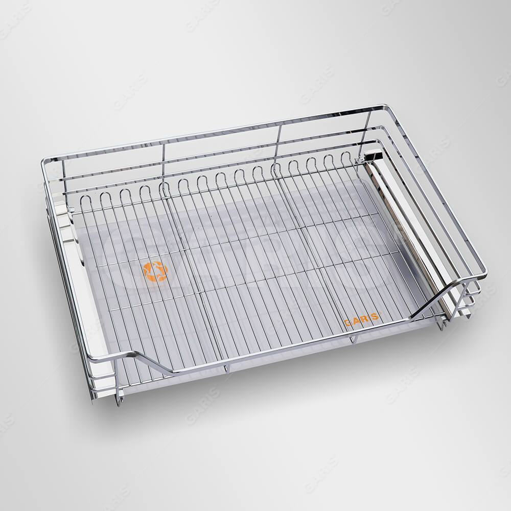 Giá xoong nồi Inox 304 nan dẹt mạ Chrome cánh mở 600mm Garis GP04.60C có thiết kế đa năng tích hợp 2 trong 1, ngoài để xoong nồi, giá còn để được các vật dụng nhà bếp khác nhau. Giá xoong nồi Inox 304 nan dẹt mạ Chrome cánh mở 600mm Garis GP04.60C có thiết kế đa năng tích hợp 2 trong 1, ngoài để xoong nồi, giá còn để được các vật dụng nhà bếp khác nhau.