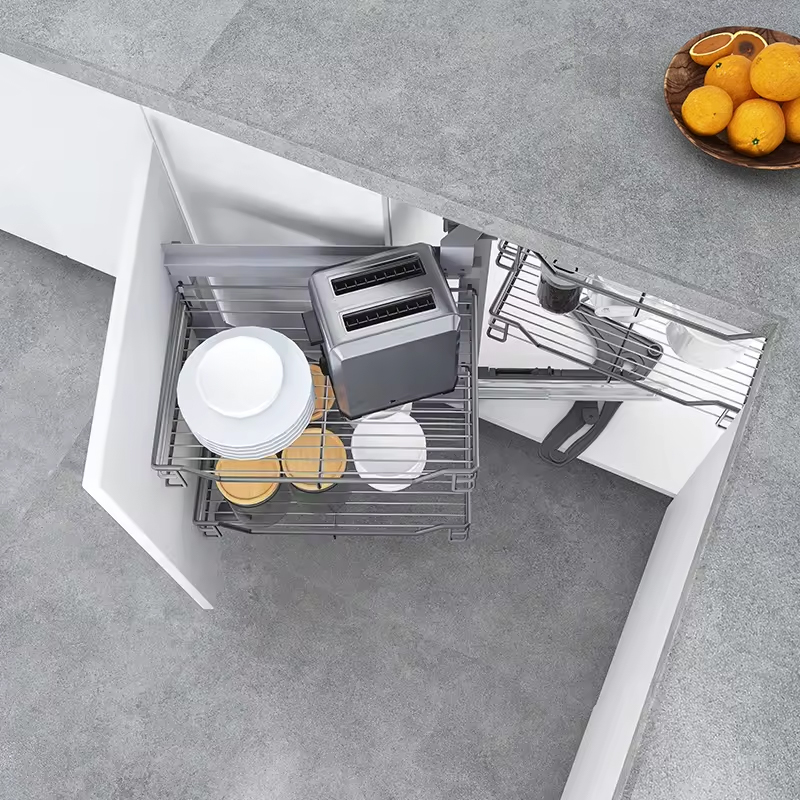 Góc liên hoàn mở trái Inox 304 nan tròn Newera NE555.900PL sẽ mang lại cho bạn những trải nghiệm tuyệt vời nhất trong chính căn bếp nhà mình Góc liên hoàn mở trái Inox 304 nan tròn Newera NE555.900PL sẽ mang lại cho bạn những trải nghiệm tuyệt vời nhất trong chính căn bếp nhà mình