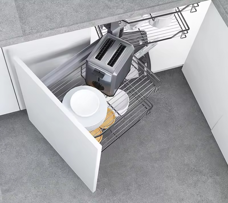 Góc liên hoàn mở trái Inox 304 nan tròn Newera NE555.900PL còn được xem là một vật trang trí giúp cho căn bếp trở nên sáng và đẹp hơn. Góc liên hoàn mở trái Inox 304 nan tròn Newera NE555.900PL còn được xem là một vật trang trí giúp cho căn bếp trở nên sáng và đẹp hơn.