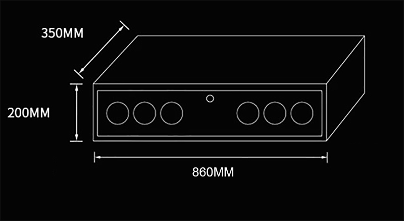 Kích thước sản phẩm | Hộp đựng đồng hồ cơ 6 ổ xoay 900mm Eurogold EUA25990 Kích thước sản phẩm | Hộp đựng đồng hồ cơ 6 ổ xoay 900mm Eurogold EUA25990