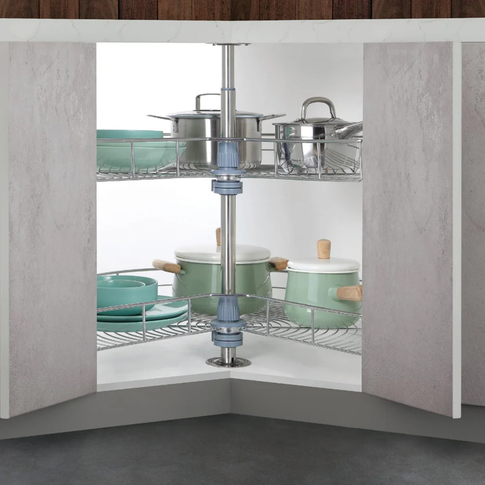 Mâm xoay 270º Inox 304 nan tròn Newera NE355.270 Mâm xoay 270º Inox 304 nan tròn Newera NE355.270
