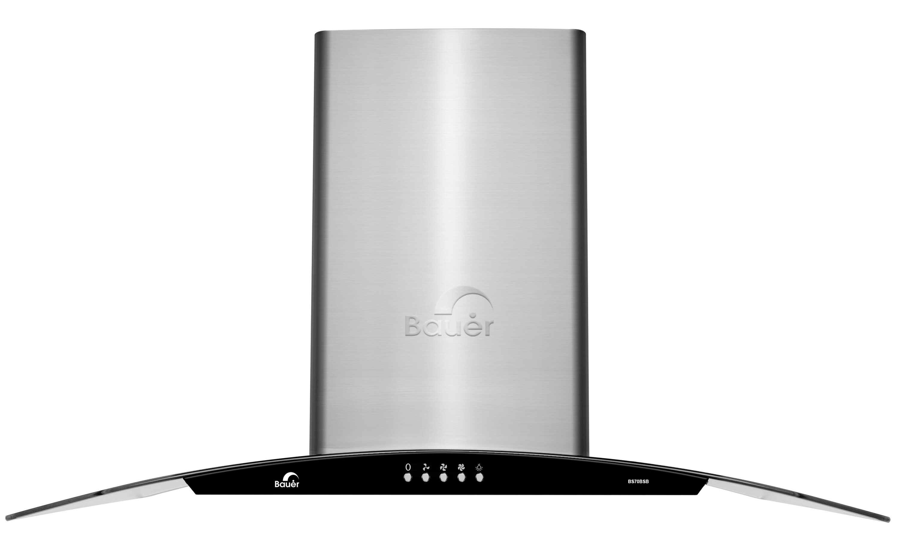 Máy hút mùi áp tường kính cong Inox 70cm Bauer BC70BSB là một phần mạnh mẽ của không gian bếp Máy hút mùi áp tường kính cong Inox 70cm Bauer BC70BSB là một phần mạnh mẽ của không gian bếp