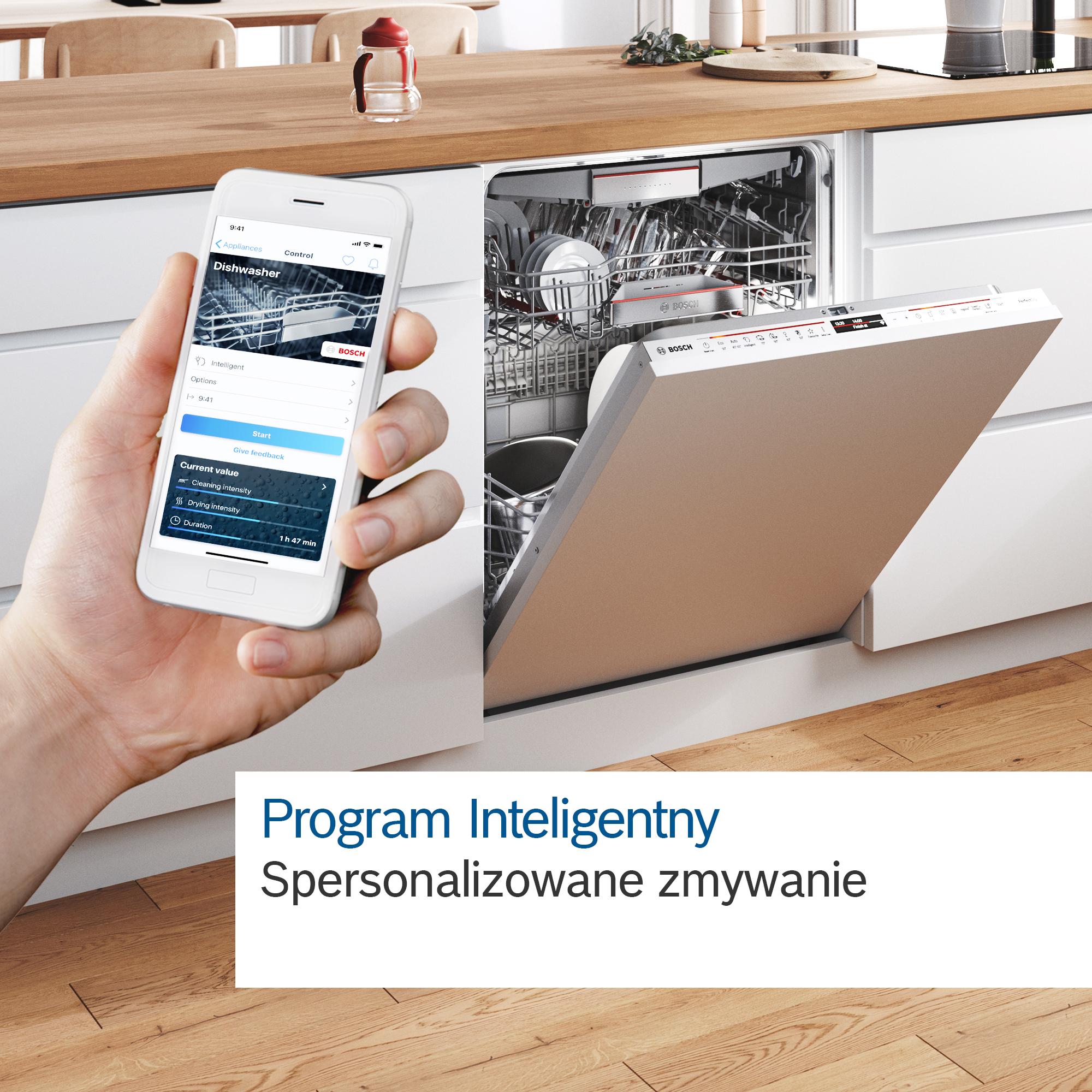 Intelligent Programe: Điều chỉnh riêng chu trình rửa và sấy dựa trên phản hồi của bạn