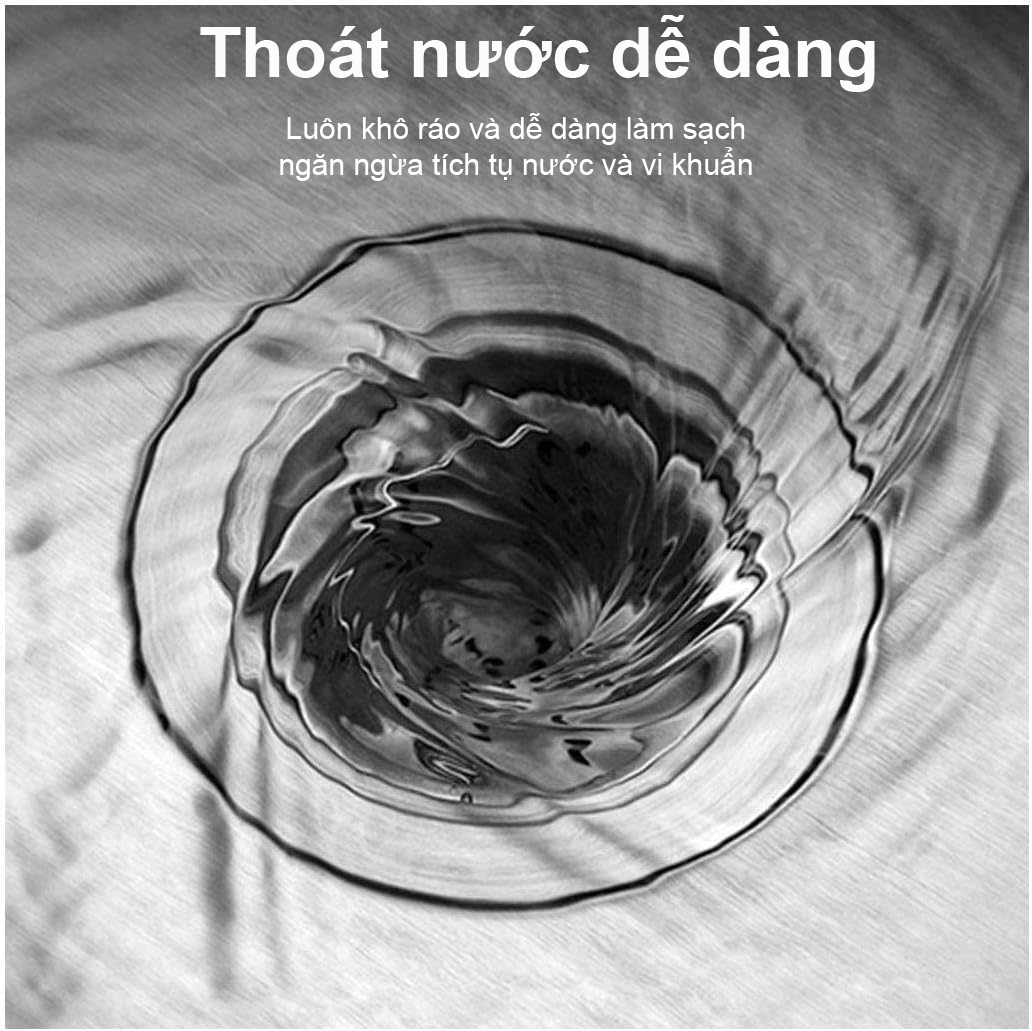 Chậu rửa 1 hố Roslerer RL04-6045DA sẽ luôn khô ráo và dễ dàng làm sạch, ngăn ngừa tích tụ nước và vi khuẩn nhờ thiết kế đáy chậu nghiêng 1 góc 3-4 độ. Chậu rửa 1 hố Roslerer RL04-6045DA sẽ luôn khô ráo và dễ dàng làm sạch, ngăn ngừa tích tụ nước và vi khuẩn nhờ thiết kế đáy chậu nghiêng 1 góc 3-4 độ.