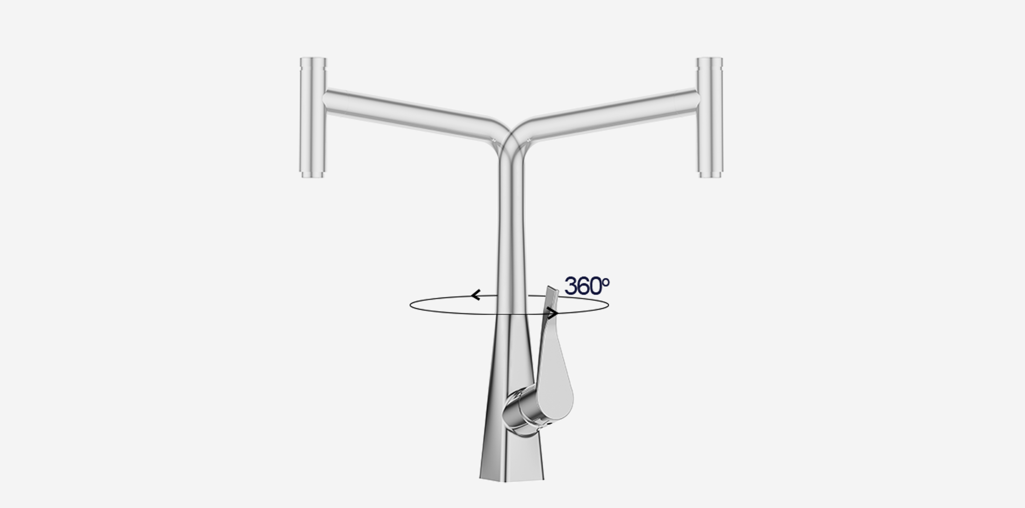 Vòi rửa Kluger KLF0016C thiết kế cao và khả năng xoay 360 độ, tạo ra sự tương thích hoàn hảo với mọi đồ dùng Vòi rửa Kluger KLF0016C thiết kế cao và khả năng xoay 360 độ, tạo ra sự tương thích hoàn hảo với mọi đồ dùng