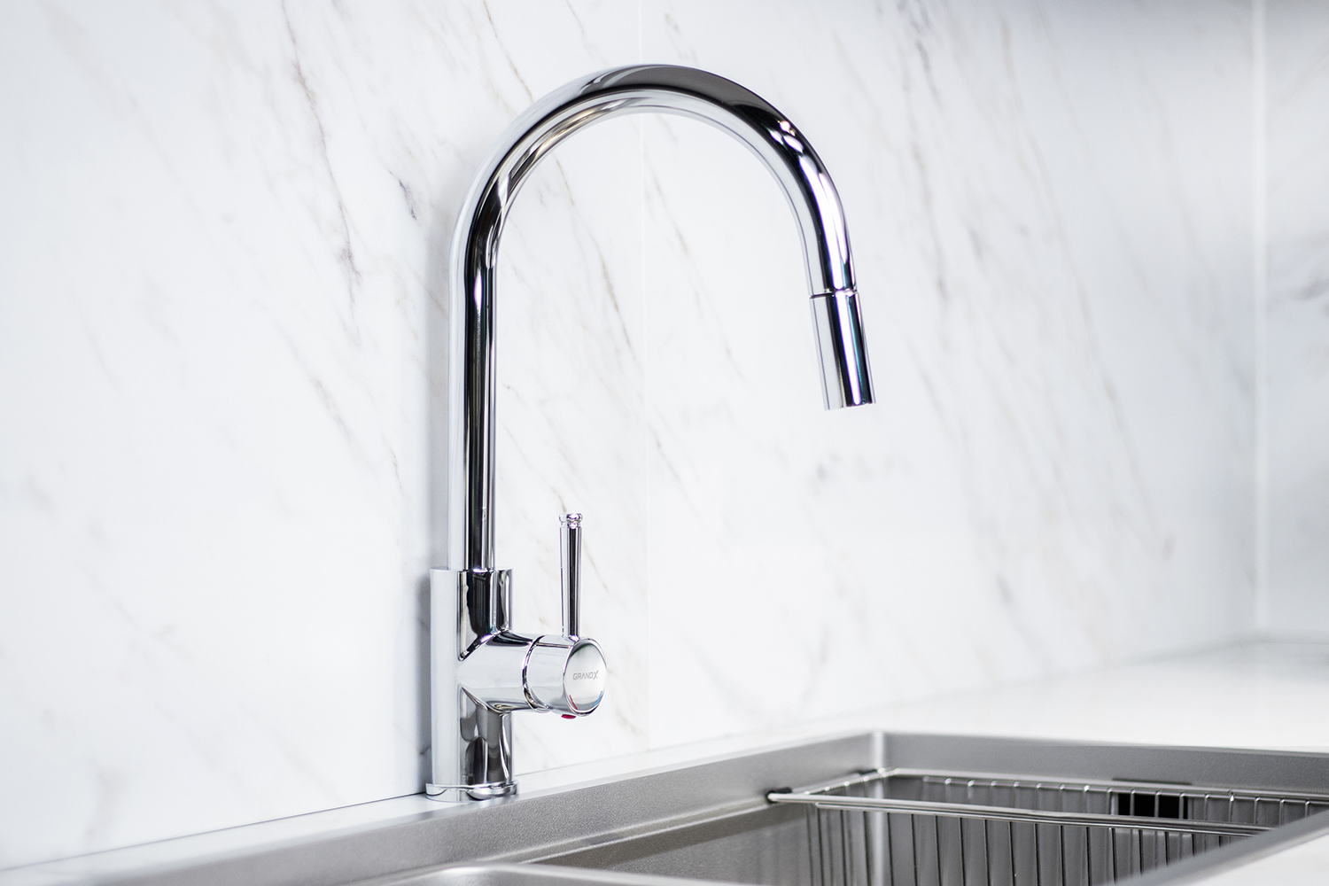Vòi rửa nóng lạnh dây rút cao cấp | Grandx GXF05 Dual Spray Vòi rửa nóng lạnh dây rút cao cấp | Grandx GXF05 Dual Spray