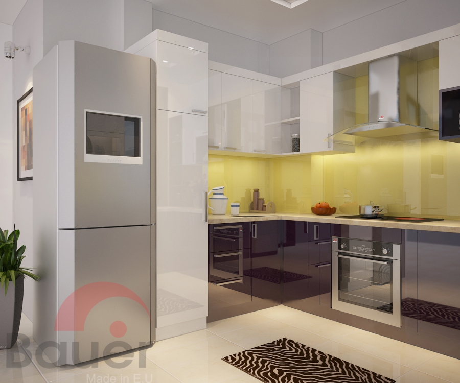 Tủ bếp nhà cô Hoa – Biệt thự Ciputra Hà Nội